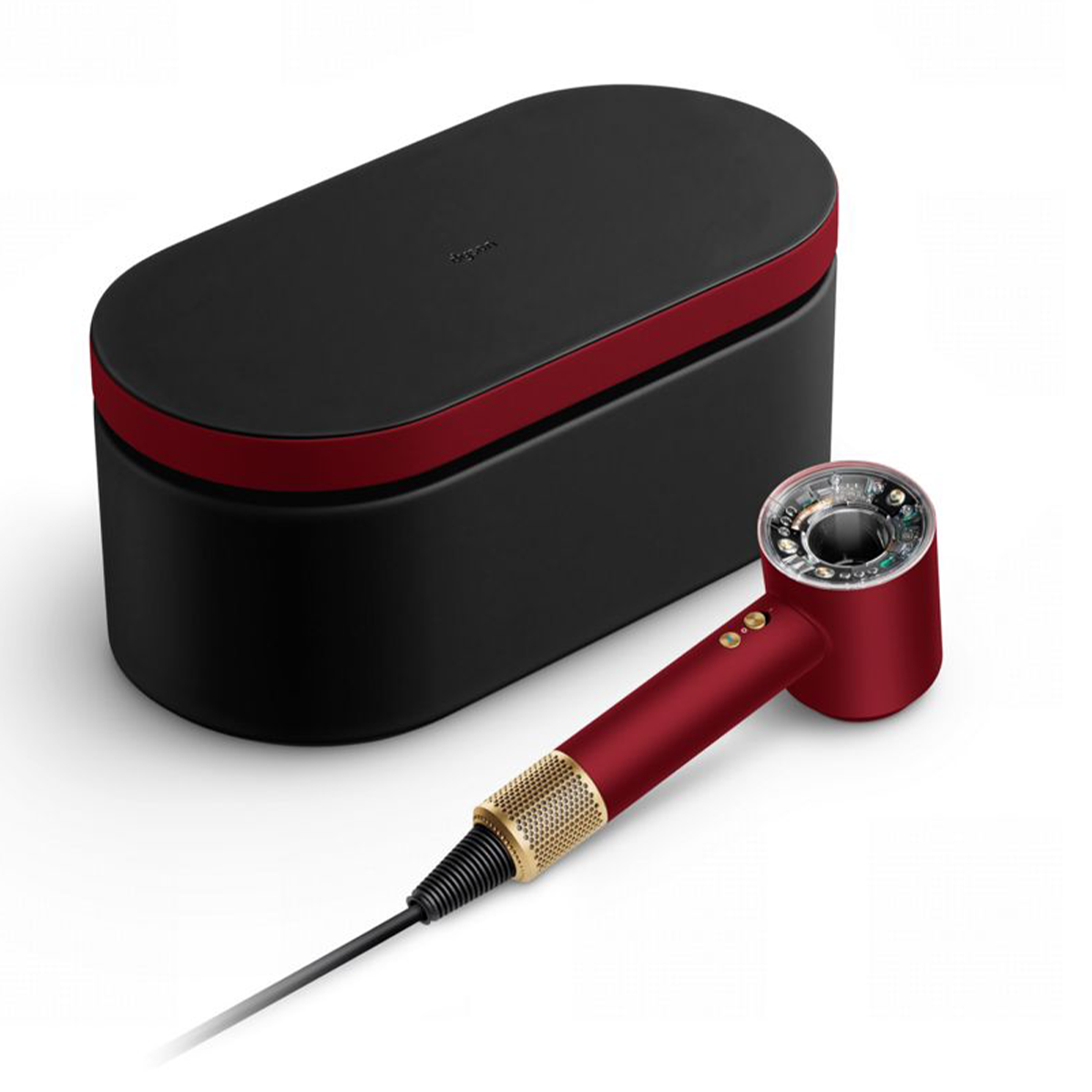 НОВИНКА Фен для волосся DYSON Supersonic HD16 Nural — Red velvet/Gold