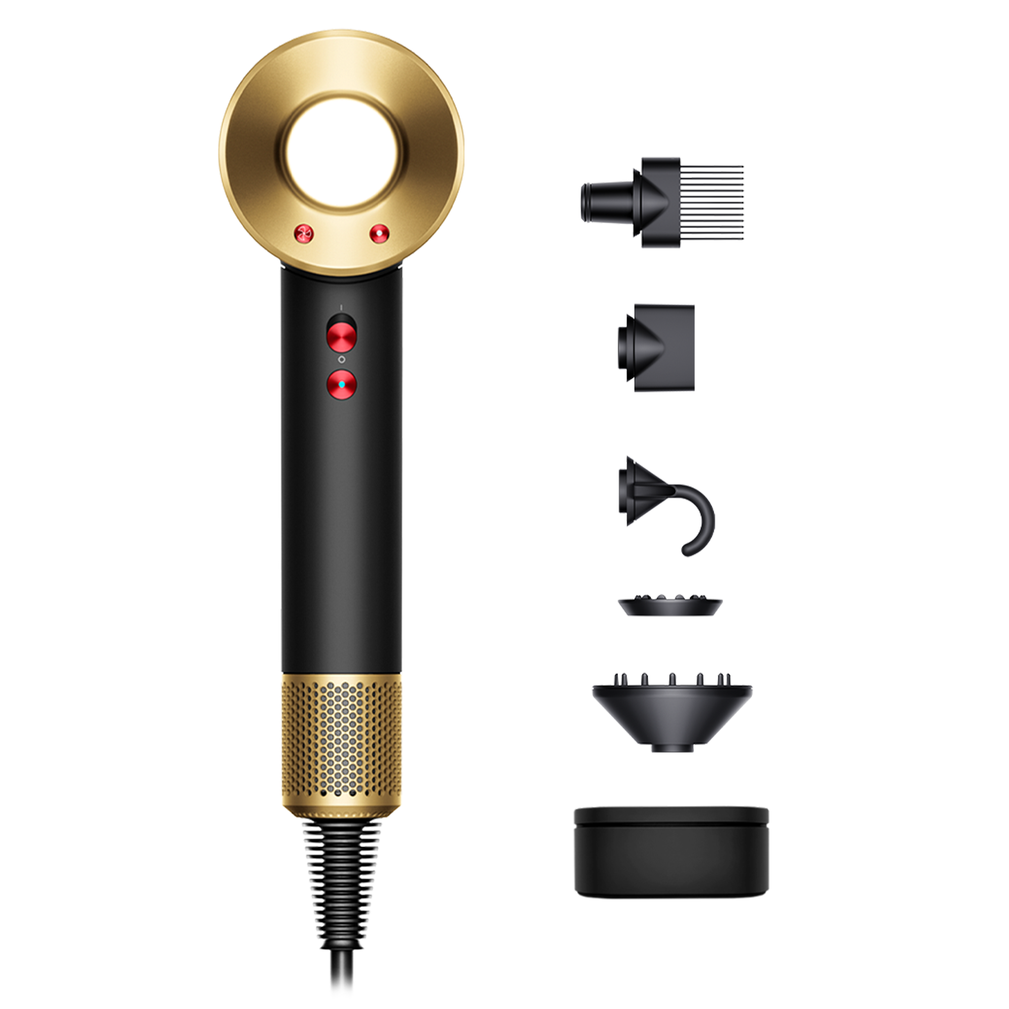 Фен для волосся DYSON Supersonic HD07 Supersonic Onyx Black/Gold