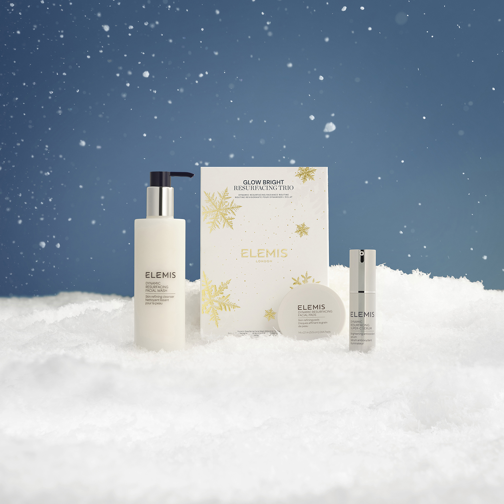 Тріо для сяйва шкіри ELEMIS Glow Bright Resurfacing Trio Kit