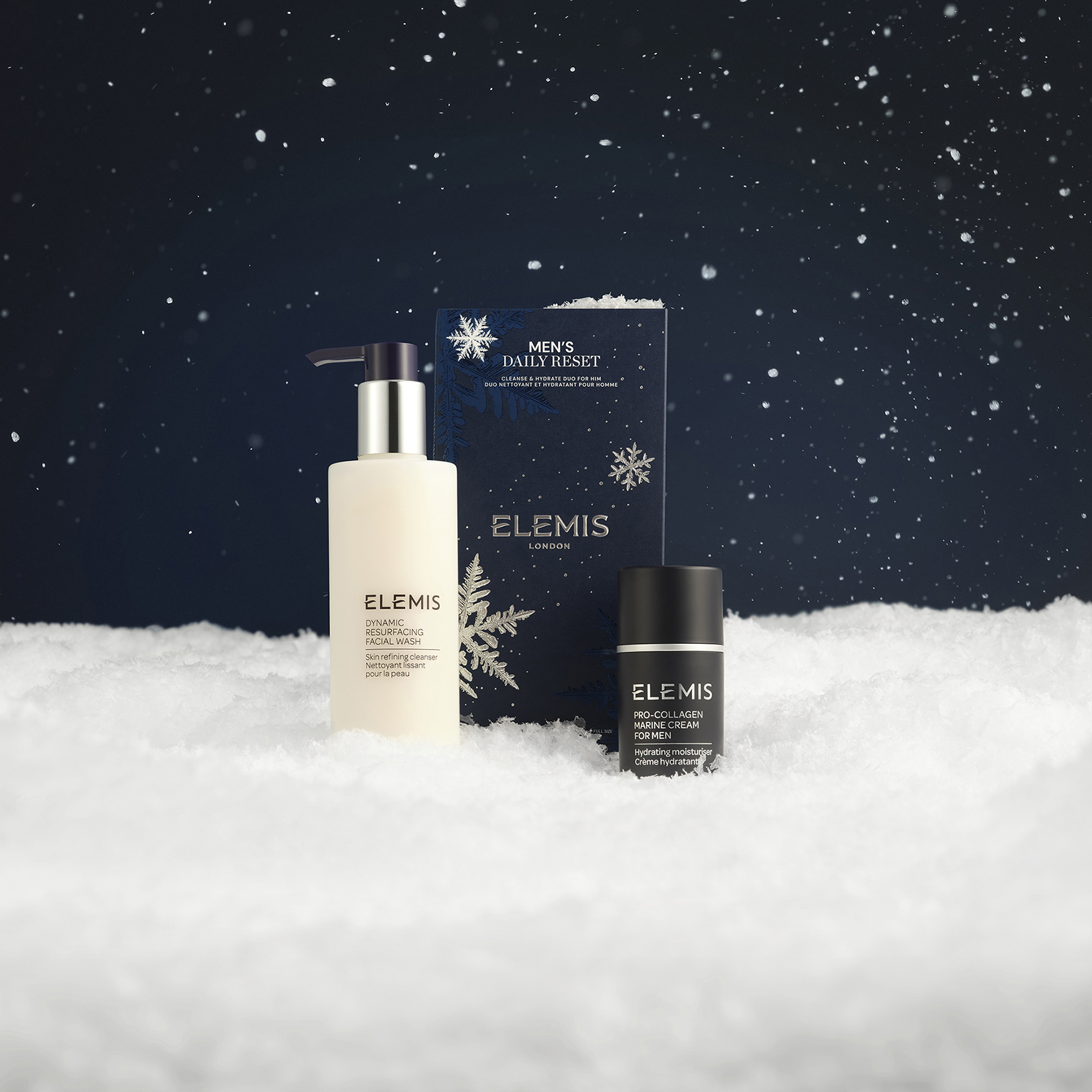 Щоденний заряд енергії для чоловіків ELEMIS Men's Daily Reset Kit