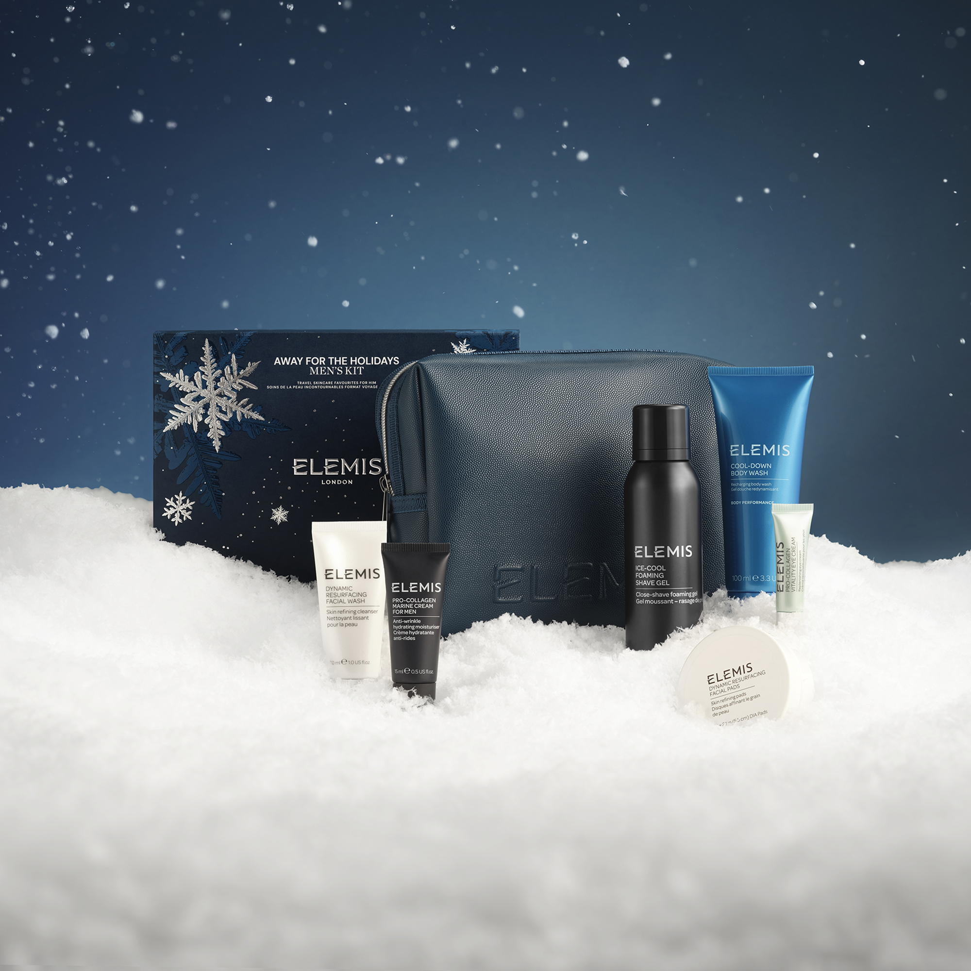 Тревел набір бестселерів для Нього ELEMIS Travel Skin Heroes for Him Kit