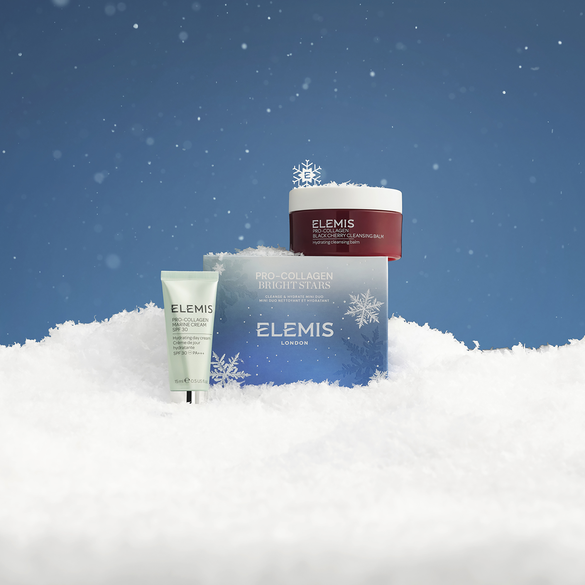 Зіркове очищення і зволоження ELEMIS Pro-Collagen Bright Stars Kit