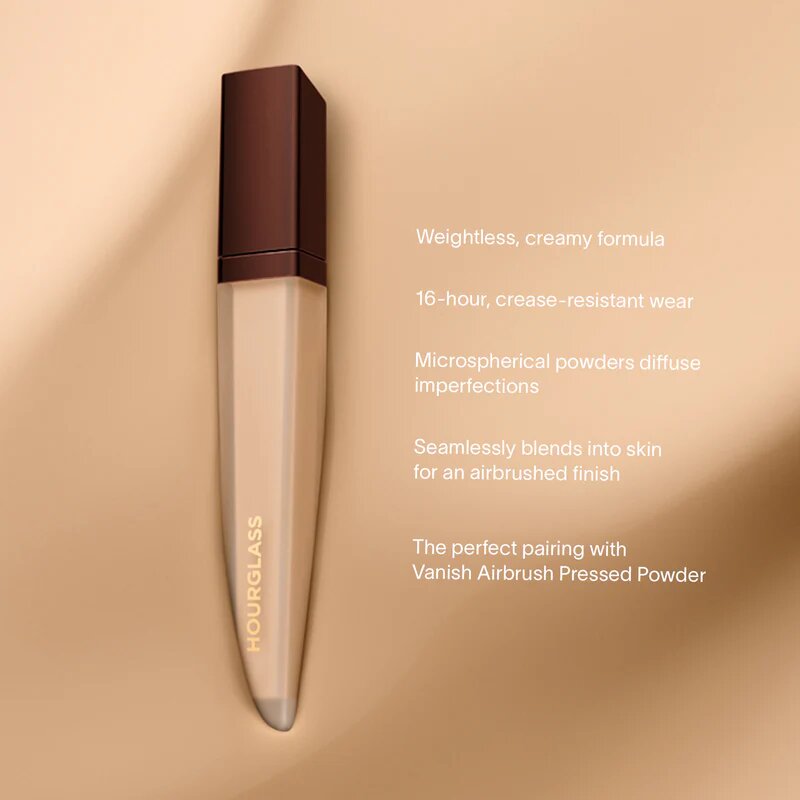 Консилер у найніжнішому відтінку HOURGLASS Vanish™ Airbrush Concealer — Cotton 2 - Fair (warm undertone)