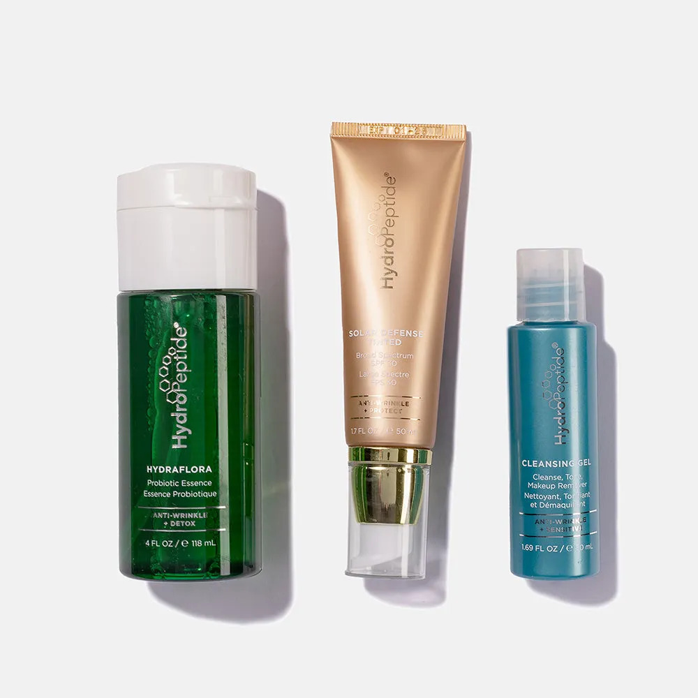 Набір для зволоження та сяйва шкіри HydroPeptide Summer Edit Kit