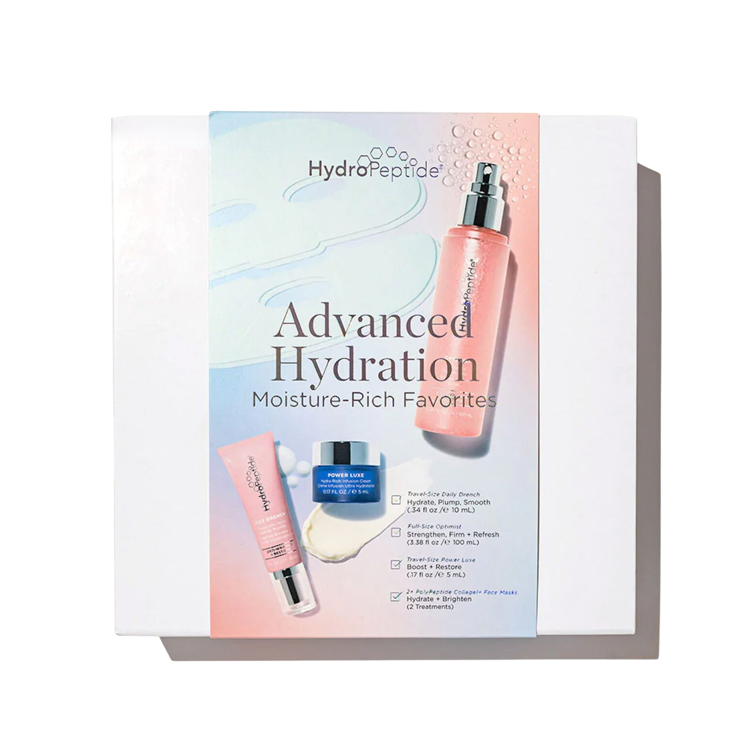 Набір для зволоження шкіри HydroPeptide Advanced Hydration Kit