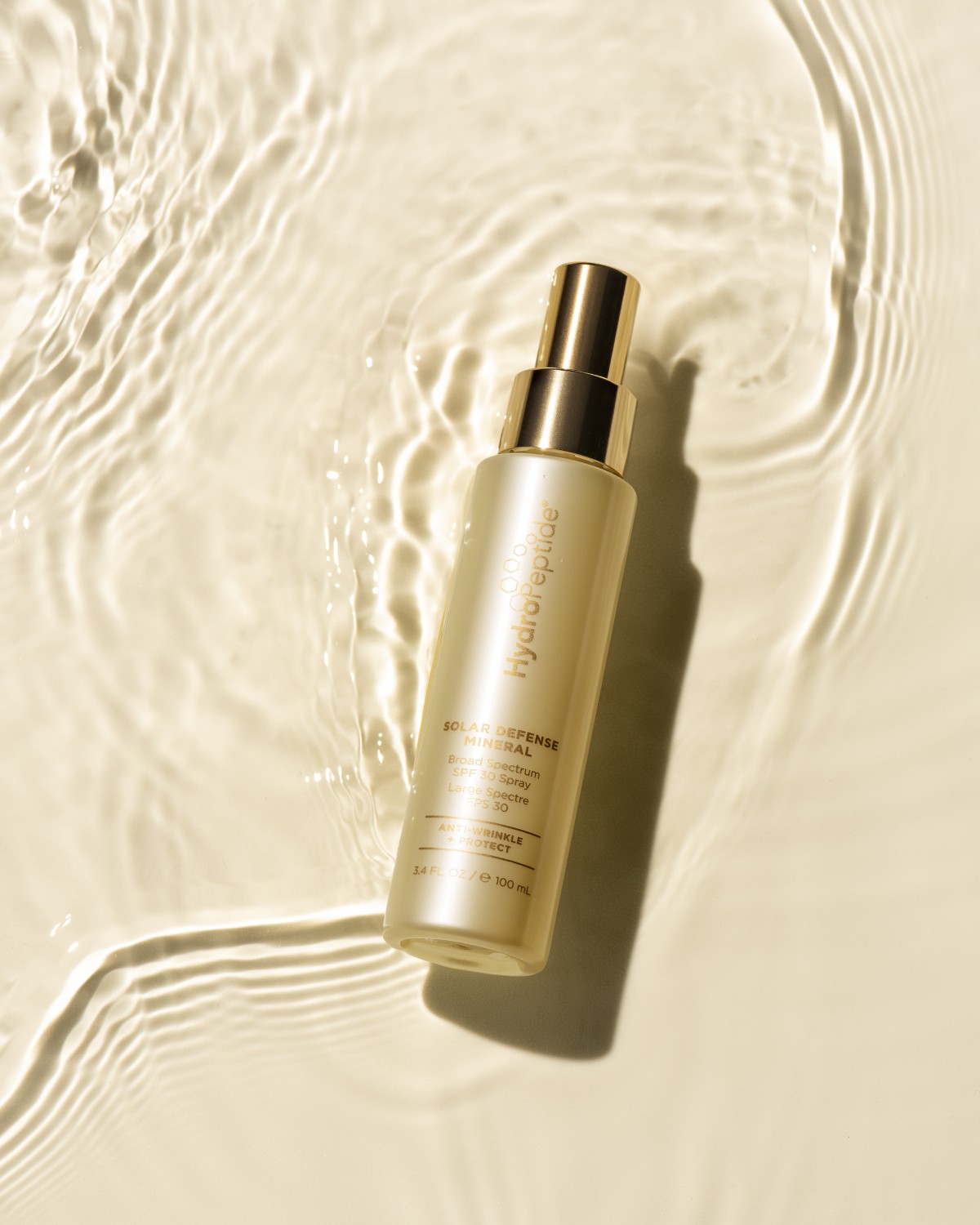 Водостійкий сонцезахисний спрей з мінералами HydroPeptide Solar Defense Mineral SPF30