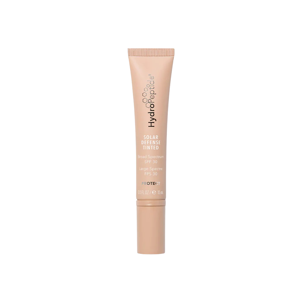 NEW Travel Size Сонцезахисний крем для обличчя з тоном HydroPeptide Solar Defense Tinted SPF30