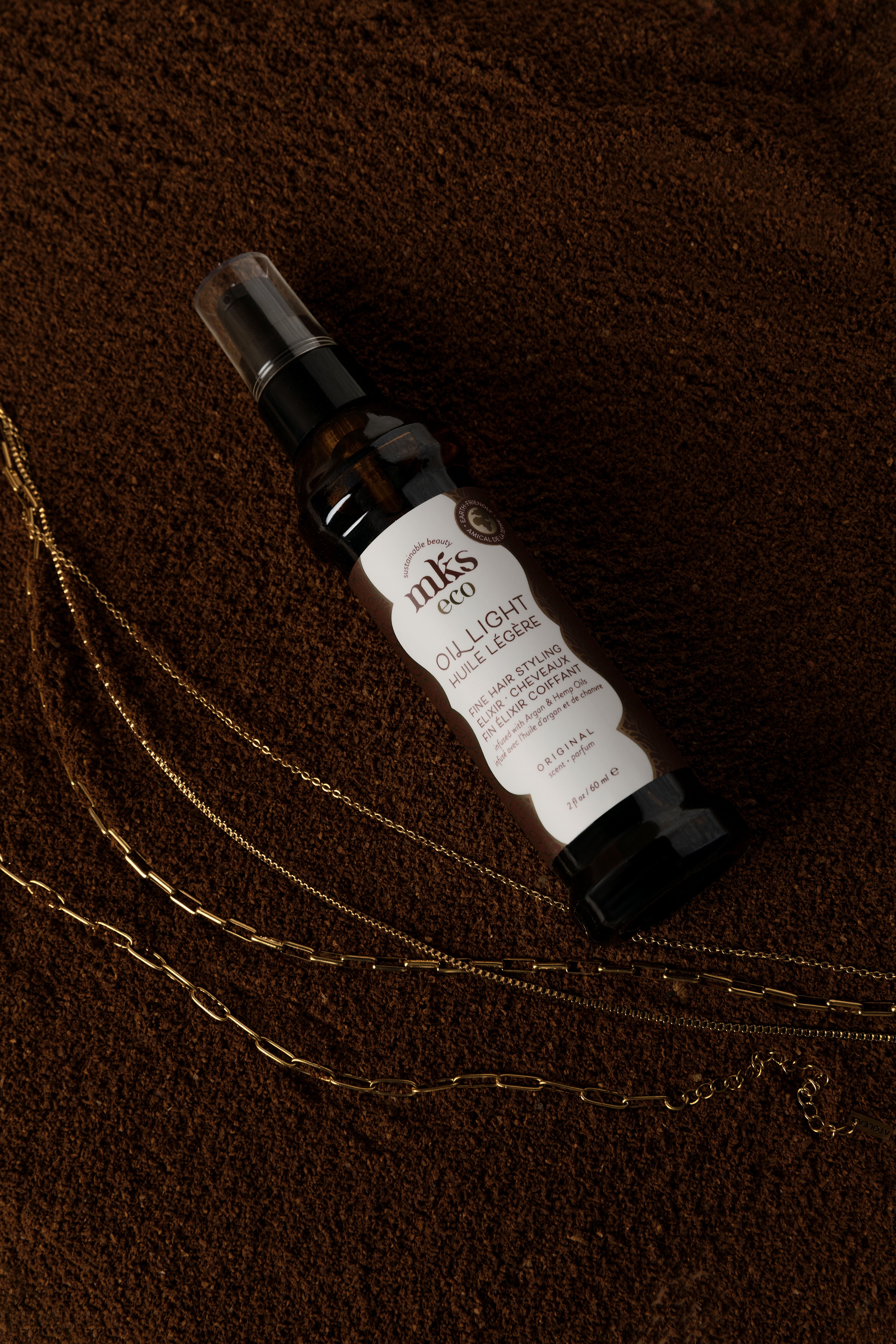 Олійка для тонкого волосся MKS-ECO Oil Light Fine Hair Styling Elixir Original Scent