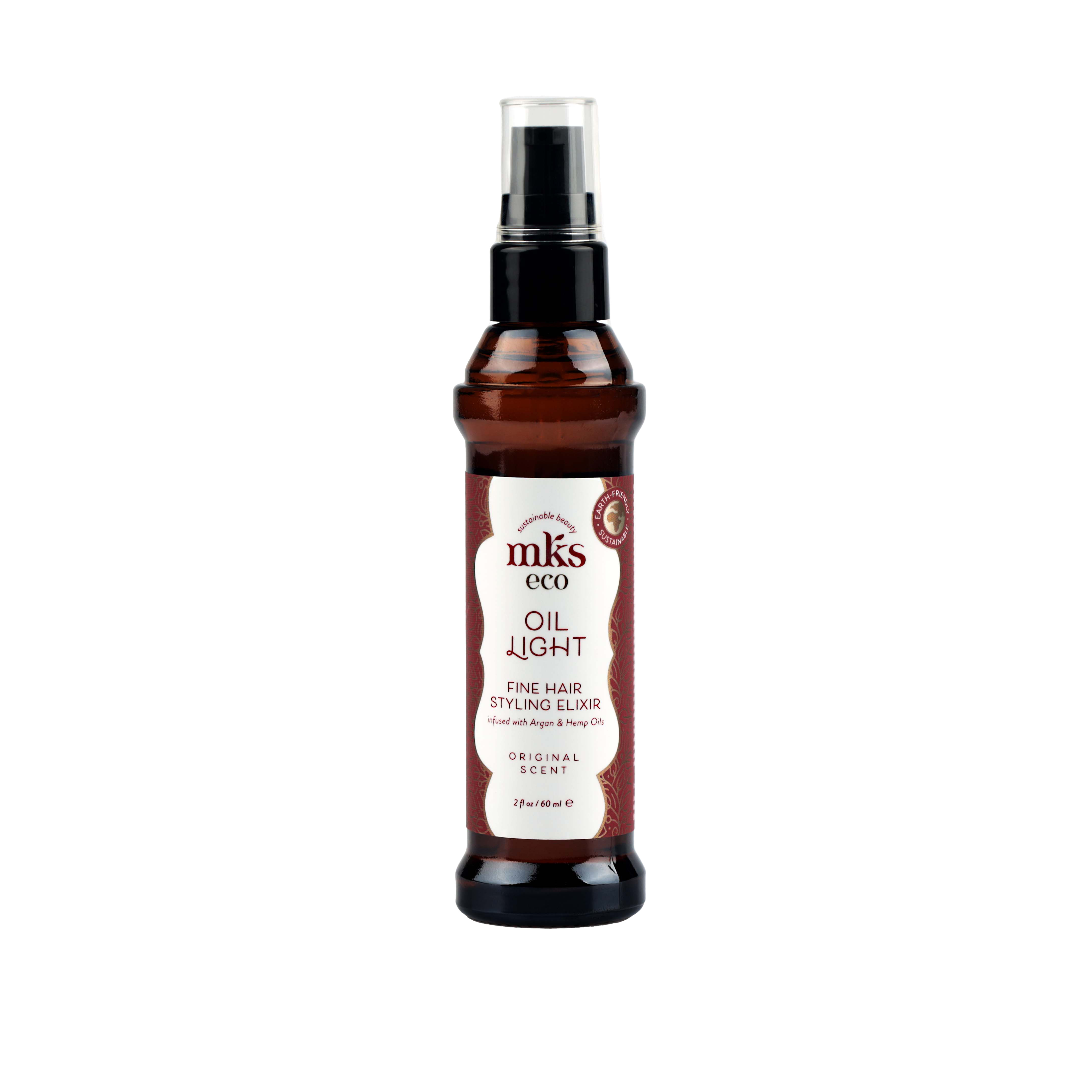 Олійка для тонкого волосся MKS-ECO Oil Light Fine Hair Styling Elixir Original Scent