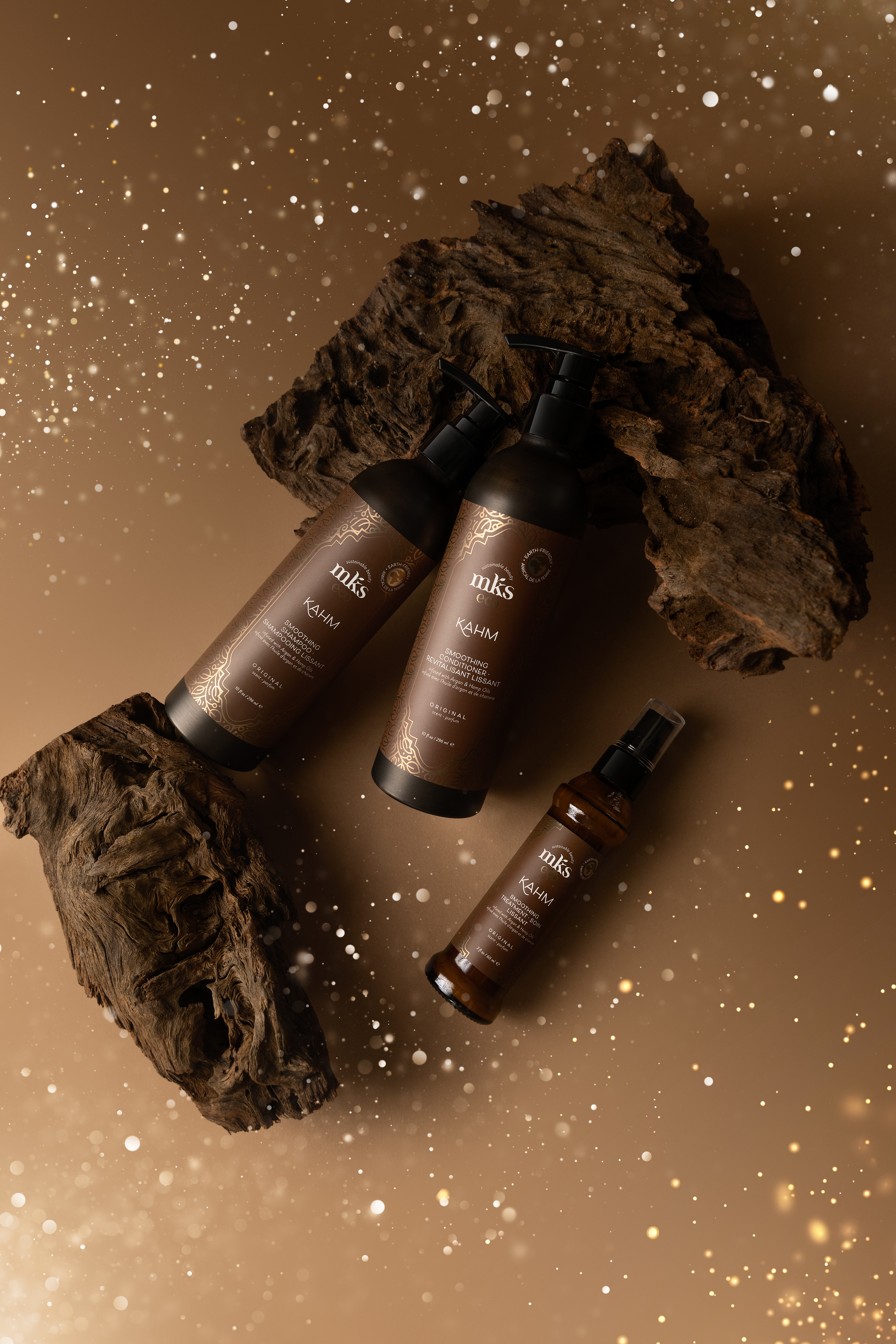 Незмивний розгладжувальний засіб для волосся MKS-ECO Kahm Smoothing Treatment Original