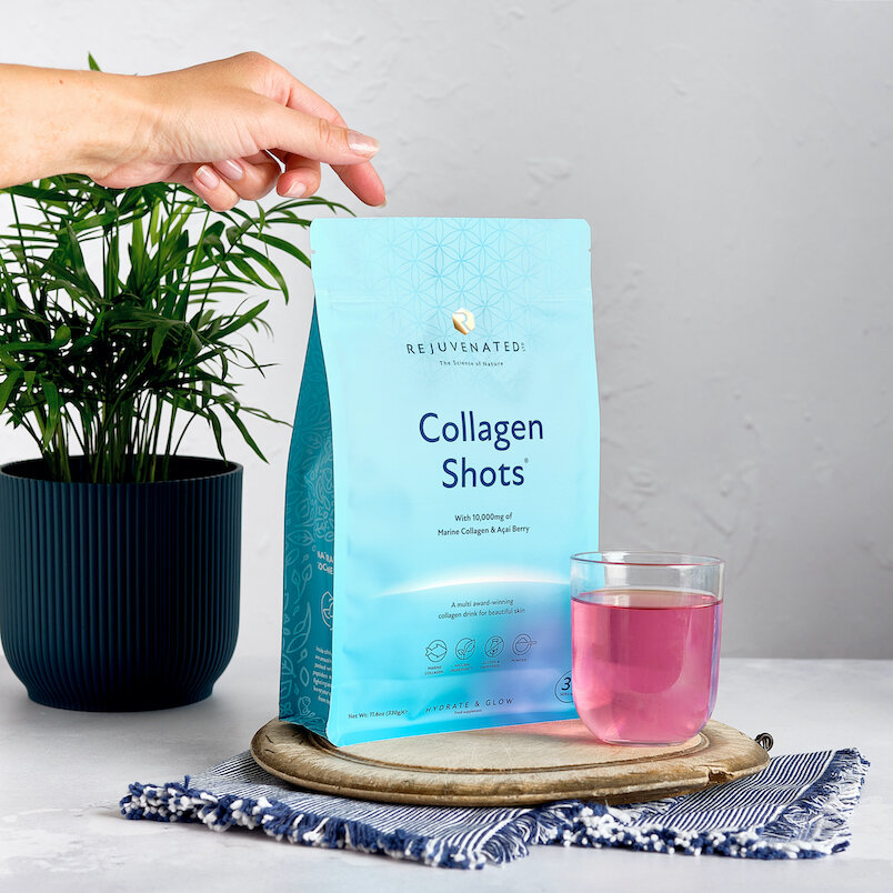 Колагеновий порошок для красивої шкіри з ягодами Асаї Rejuvenated Collagen with Marine Collagen & Acai Berry