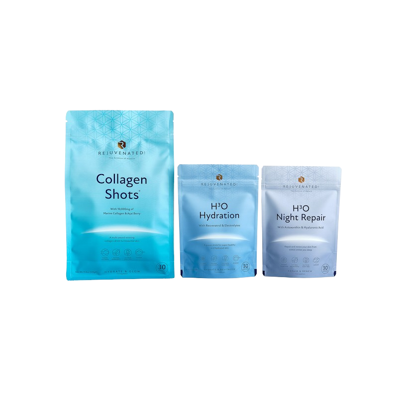 Колагеновий зволожувальний набір для сяйва шкіри Rejuvenated Radiant Skin Collection