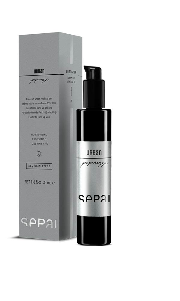 Зволожувальний крем SEPAI Urban PAPARAZZI Hydrating & Tone-Up Light Face Cream