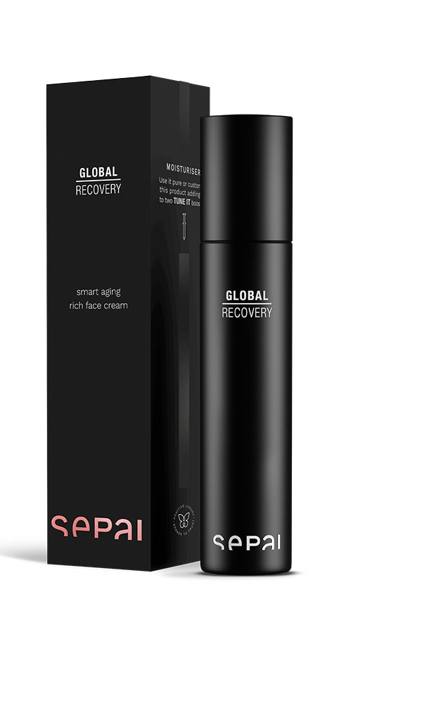 Зволожувальний крем SEPAI GLOBAL Recovery Smart Aging Lightweight Cream